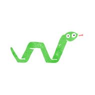 funny cartoon snake N86