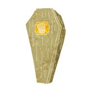 spooky cartoon coffin N18
