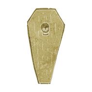 spooky cartoon coffin N19