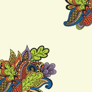 Abstract floral vector background Template N2