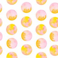 colored circle seamless pattern N2