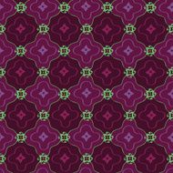 Abstract floral seamless pattern
