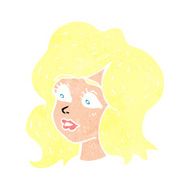 cartoon woman looking concerned N11