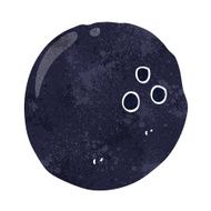 cartoon bowling ball N10