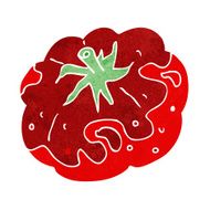 Cartoon Tomato N163