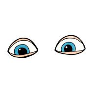Cartoon Eyes N141