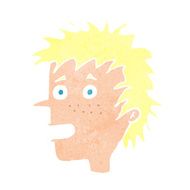 cartoon excited boy N174