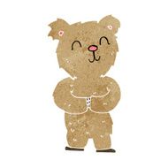 cartoon happy little bear N3