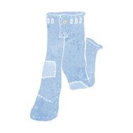 cartoon patched old jeans N30