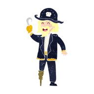 Cartoon Pirate Captain N53