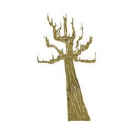 old bare tree cartoon N14