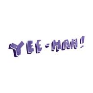 cartoon yeehah symbol N12