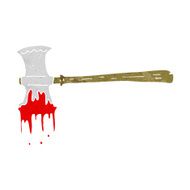cartoon bloody axe N27