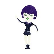 Cartoon Vampire Girl N275