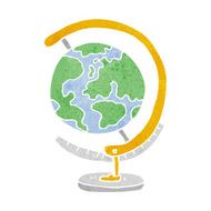 cartoon globe N8
