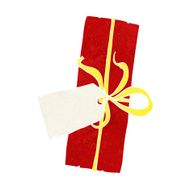 cartoon christmas present N71