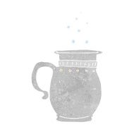 cartoon beer tankard N12