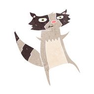 Cartoon Raccoon N37