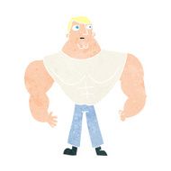 Cartoon Body Builder N14