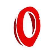 Cartoon Letter O N22