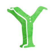 cartoon letter y N21