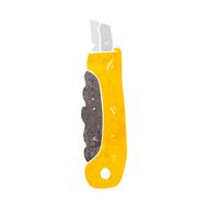 cartoon construction knife N11