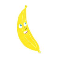 cartoon happy banana N12