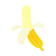 cartoon peeled banana N3