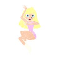 cartoon woman in lingerie N53
