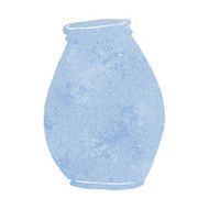 Cartoon Vase N21