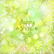 Spring background N6