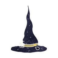 cartoon spooky witches hat N24