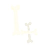 cartoon halloween bone number N113