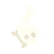 cartoon halloween bone number N117