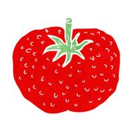 Cartoon Tomato N166
