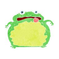 cartoon funny frog N22