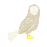 Cartoon Owl N190