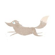 Cartoon Wolf Running N9