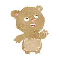 cartoon happy little teddy bear N7