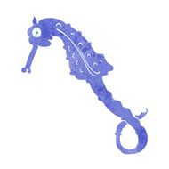 Cartoon Sea Horse N37
