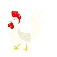 cartoon cockerel N37