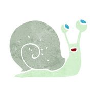 Cartoon Snail N129