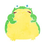 cartoon fat toad N3