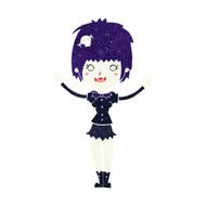 Cartoon Vampire Girl N276
