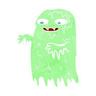 cartoon gross slime ghost N5