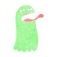 cartoon funny ghost N29