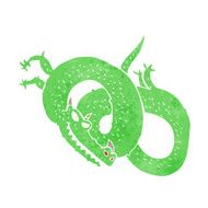 Cartoon Dragon N42