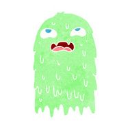 gross cartoon ghost N27