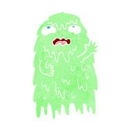 gross cartoon ghost N29