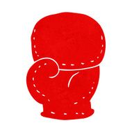 cartoon boxing glove N9